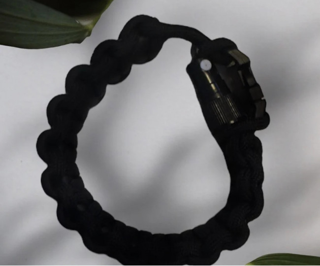 Браслет-атомайзер для духов Refillable Fragrance Bracelet Black (Athletic)